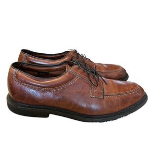 Allen Edmonds Wilbert Brown Leather Lace Up Oxford Dress Shoes - Size 11.5